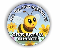 Give Bees a Chance small badge